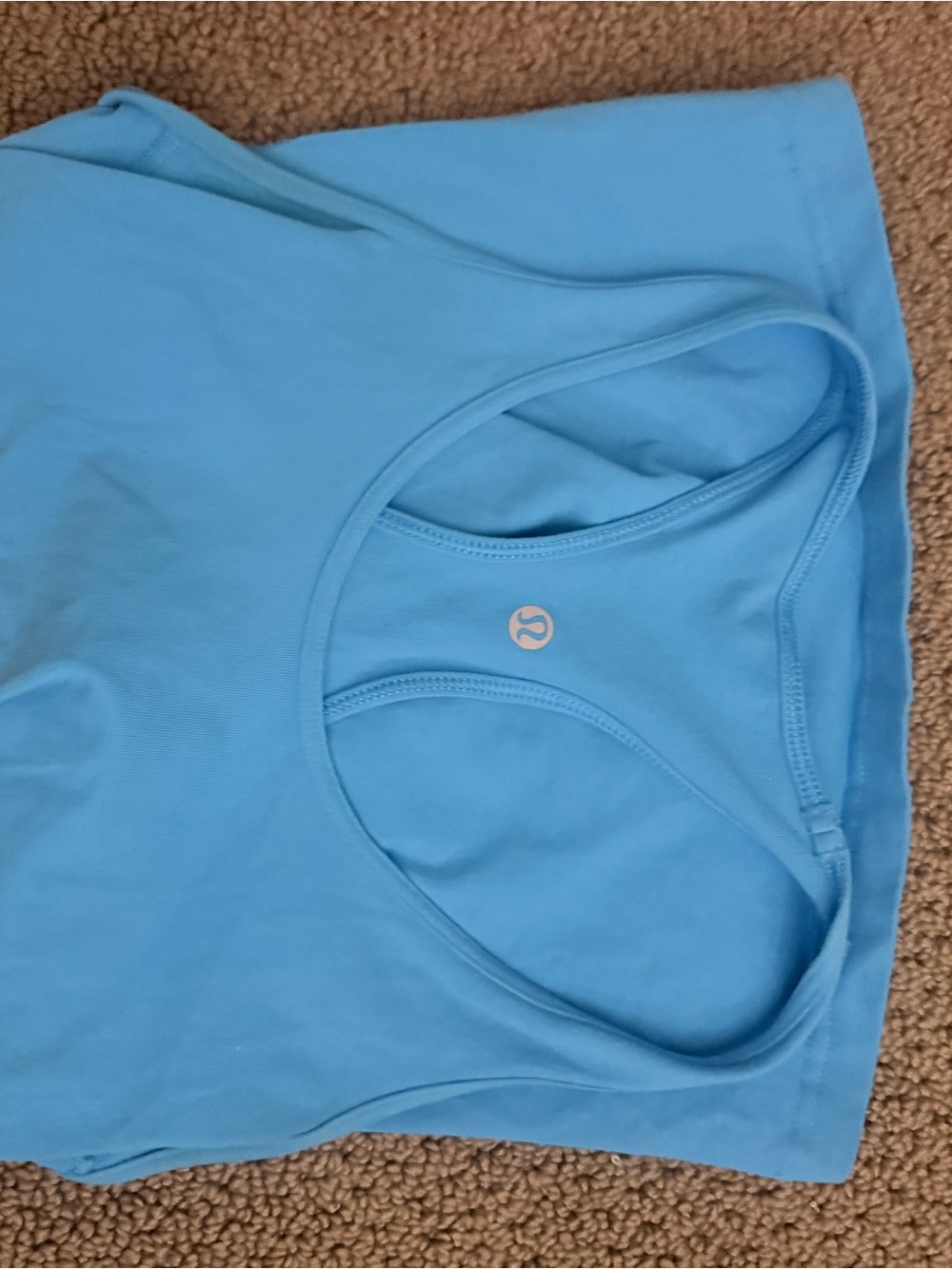 lululemon athletica Light Blue Racerback Performance Tank - Picture 4 of 4